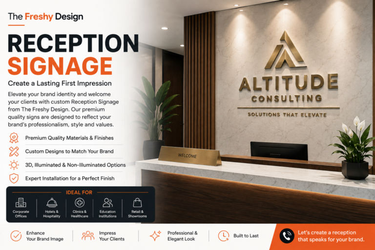 Reception Signage